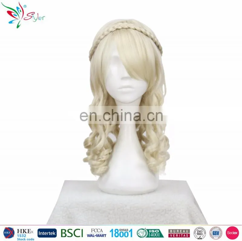 Styler Brand factory wholesale synthetic hair anime cosplay wig