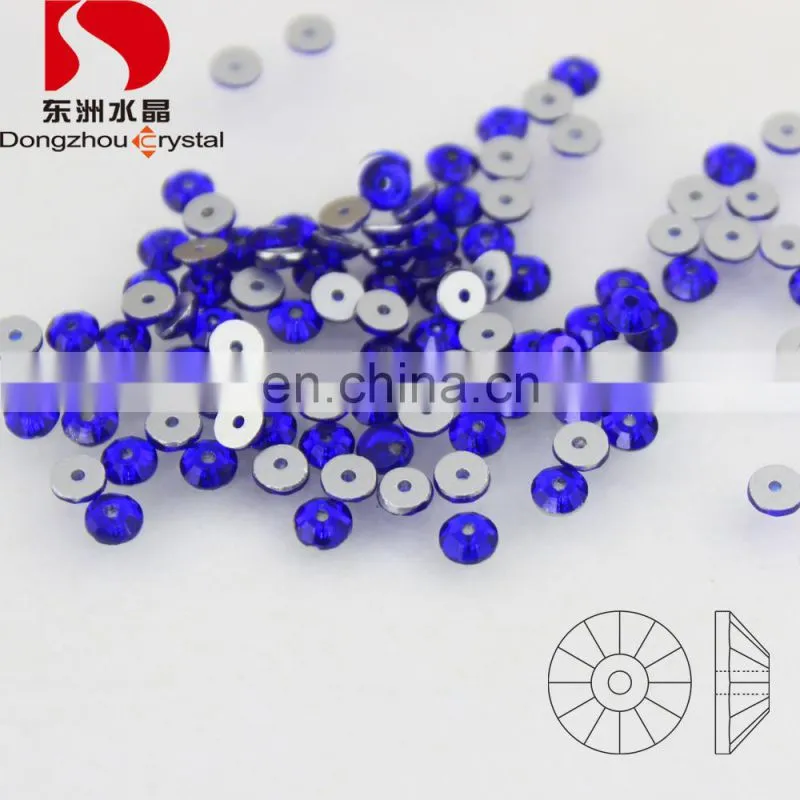 Wholesale Sew on Crystal Button for Women Rhinestone Costume Jewelry Accessories