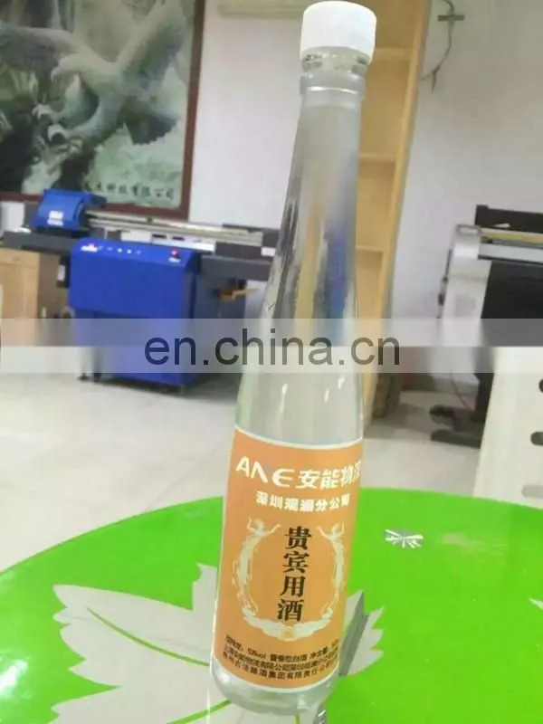 Rectangular oval bottles uv printing machine price