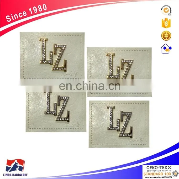 Custom logo leather label,embossed leather label,leather jacket patches