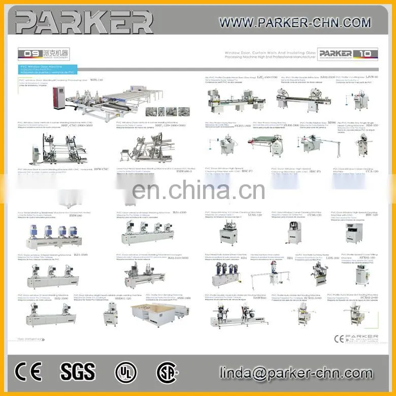 Europe tech and design Aluminum Profile Double Head Cutting Saw Machine