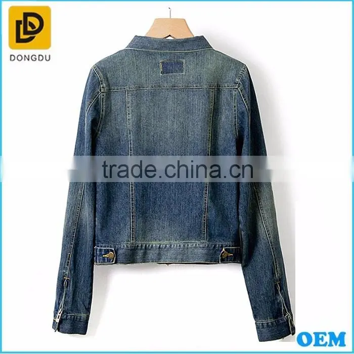 Clothing Wholesale 2016 Thick Nylon Denim Jacket mens