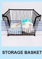 wholesale metal wire basket home decoration kitchen chicken egg snack storage basket bathroom