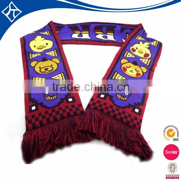 hot sale custom woman winter long cotton scarf large