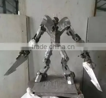 iron sculpture Sentinel Prime cast iron western decor