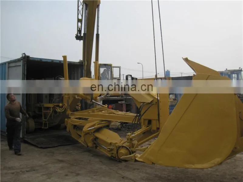 USA original CAT 12H motor grader loading, Caterpillar 12H load to Nigeria, Loading service for CAT 12H