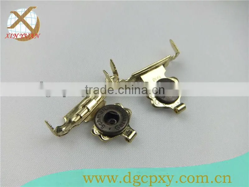 Fashion jewelry cigar wooden box clasp snap button clasps box lock