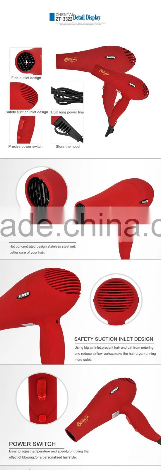 Wholesale Super Mute Hair Dryer Manufacturer Magic Hair Dryer