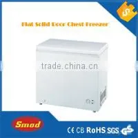 550L R134A horizontal big capacity top open chest freezer