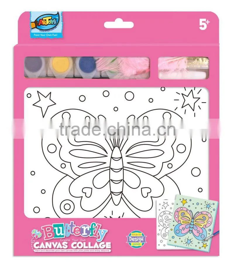 2015 best-selling children's drawing board, canvas, child DIY