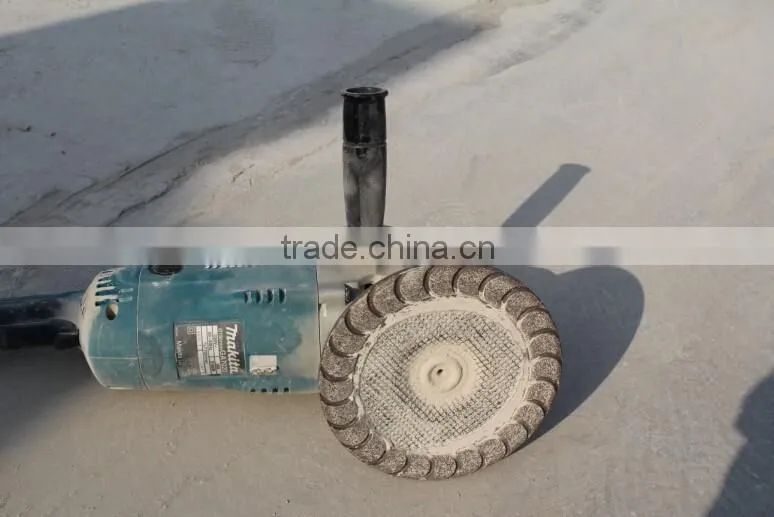 Concrete Floor Grinders With Concrete Pad