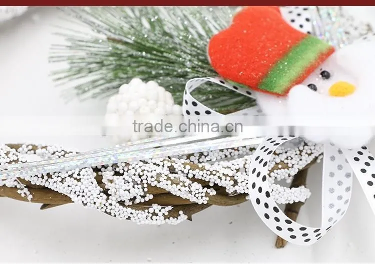 Felt Santa Claus Hanging Wooden Ornaments Gifts Enfeites De Natal Wholesale Decoration Suppliers Christmas Garland