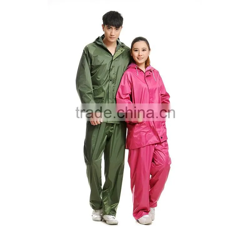 Lightweight Colorful PVC Raincoat for Promotion