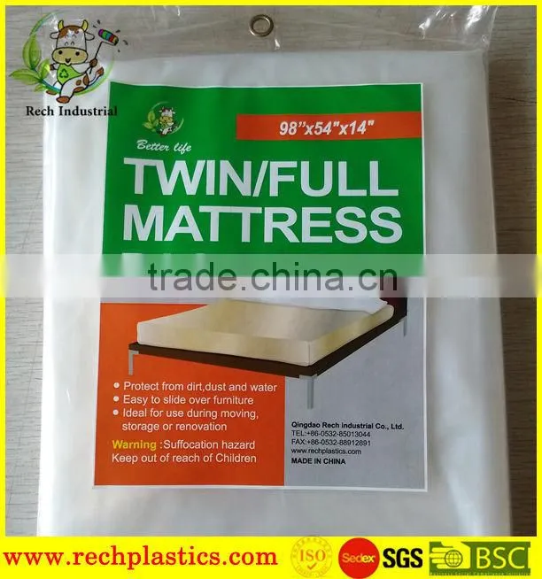 PE mattress covers bags for King/Queen/Full Beds