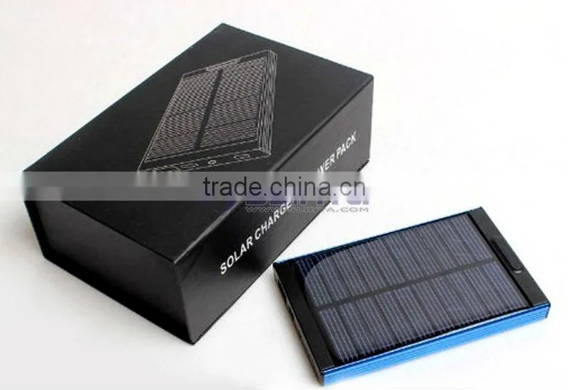 Mobile 4000mAh Portable Solar Charger Power Bank