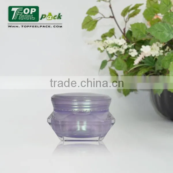 Crystal Diamond Acrylic Cosmetic Cream Jar 30g 50g