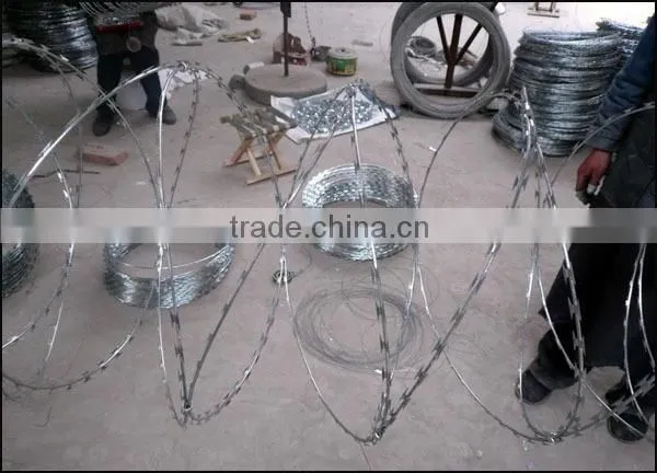 galvanized steel barbed wire