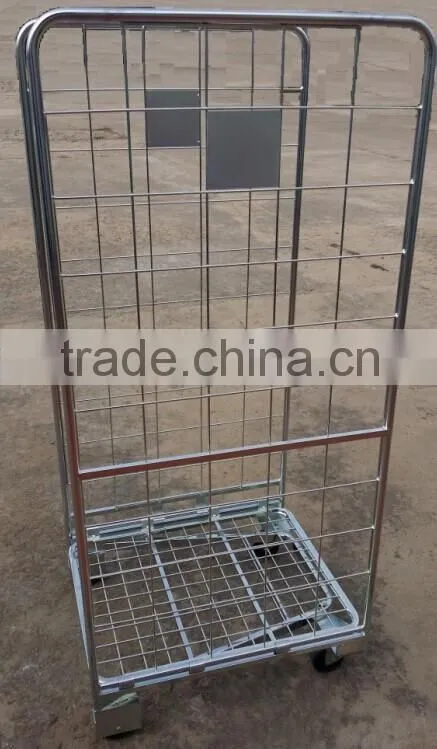 2 Sided nestable A Frame Roll Container