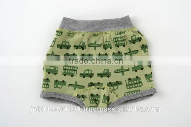 100% cotton underwear infant products high quality boxer pants for baby boys wholesale cute car pattern