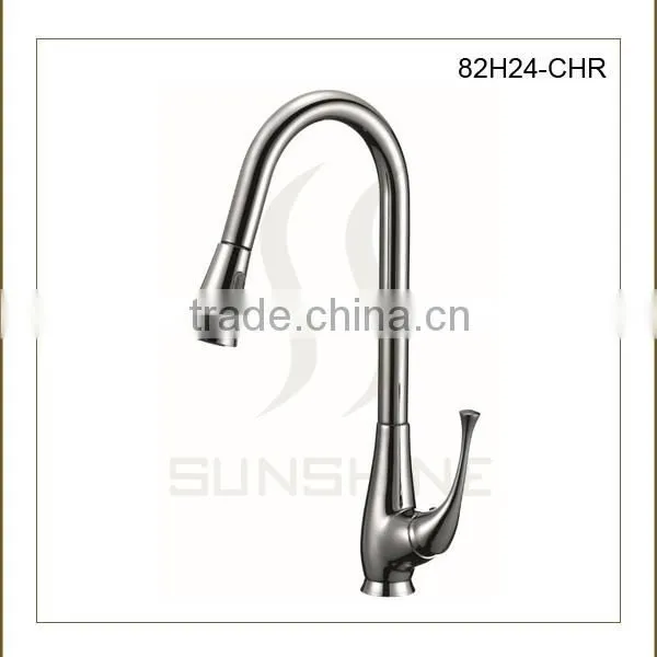 Brass Upc 61-9 Nsf Pull Out Kitchen Faucet Mixer
