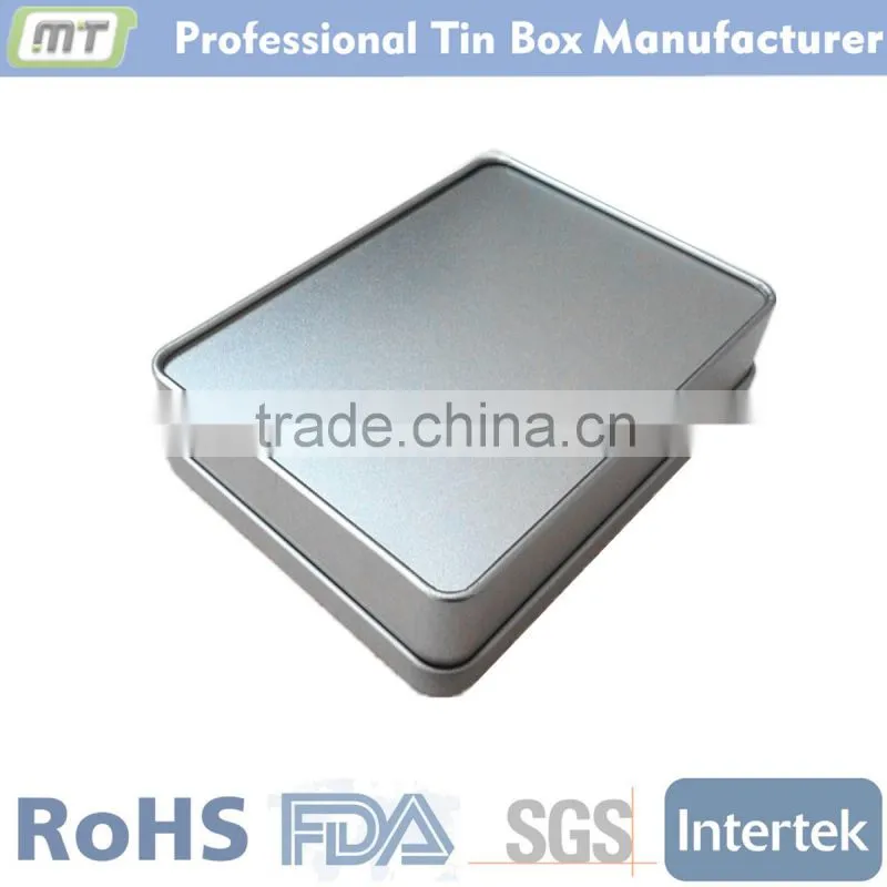 rectangular metal file tin box