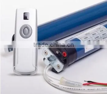 somfy motorized roller blinds/220V motor electric blackout roller blinds curtains