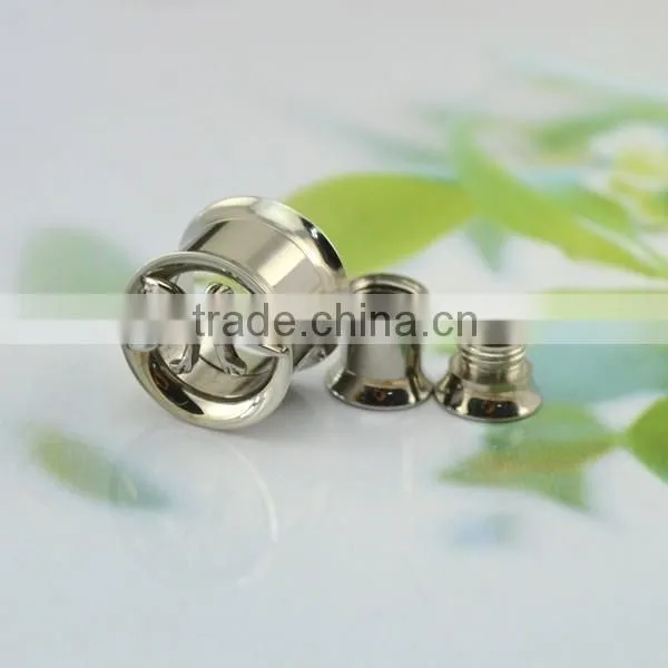 Hot fashion surgical steel piercing flesh tunnel gecko lovely body jewelry