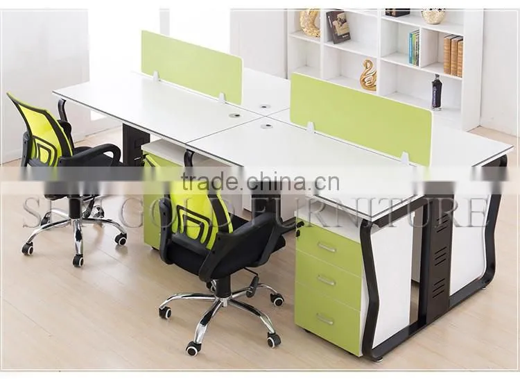 High Quality and Cheap Modular Small Workstation Office Partirion(SZ-WS122)