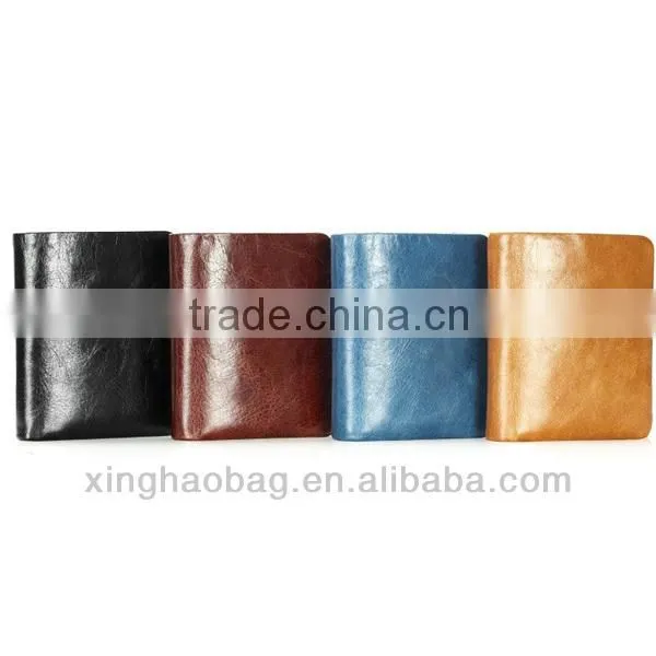 Business men leisure leather wallet genuine leather purse for male