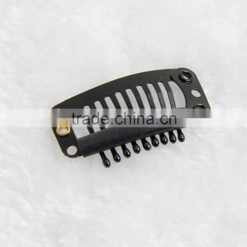 Hair Accessories U-shape Metal Clip For Hair Extension T-type Clips For Clip Hair Extension 6-10Teeth Metal Clips Hair Extension