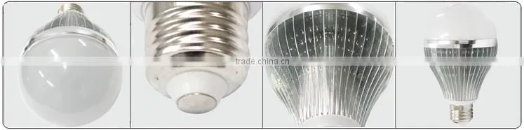 Glass+Alluminum CE ROHS EMC hot sale led bulbs lighting
