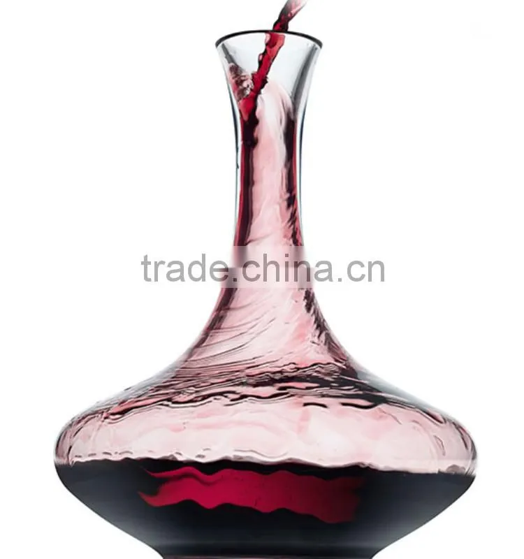 Red glass wine portable wine decanter