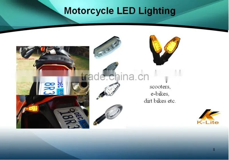 M103 motorcycle LED taillight
