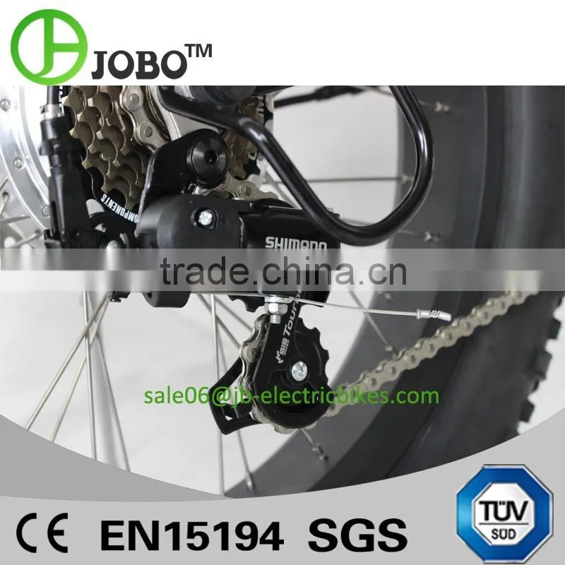Hot and Popular in U.S. Electric Bicycle Fat Wheel Folding Electric Bike 500w