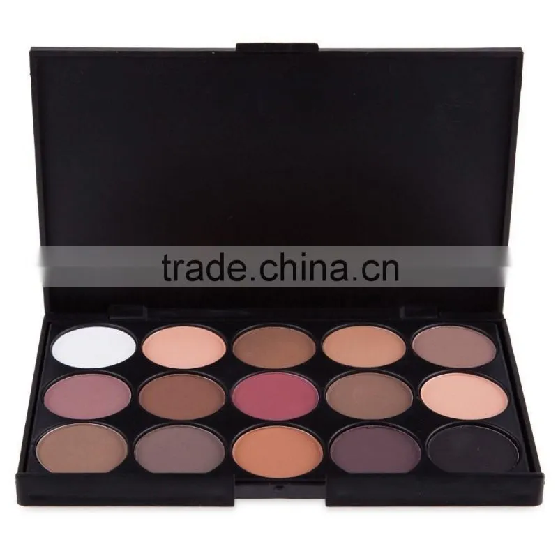 Natural 15 Colors Eye shadow Comestic Long Lasting Makeup Eyeshadow Palette For Women 3 patterns For Choose