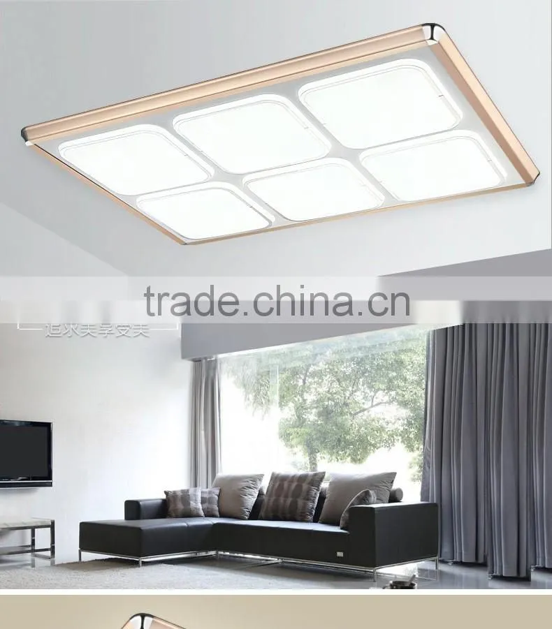 China made surface mount square round led ceiling light fixture home use