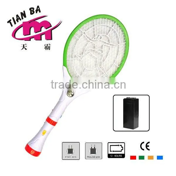 multifunction mosquito swatter 7 LED torch
