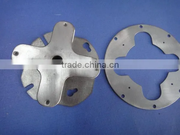 white powder coating stamping for fix plate