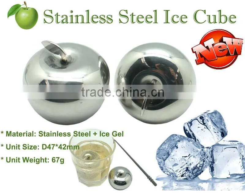 best wine compainion 304 stainless steel ice cubes bpa free and reusable ice cubes