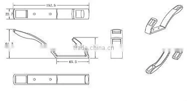 Zinc Alloy Clothes Metal Hooks