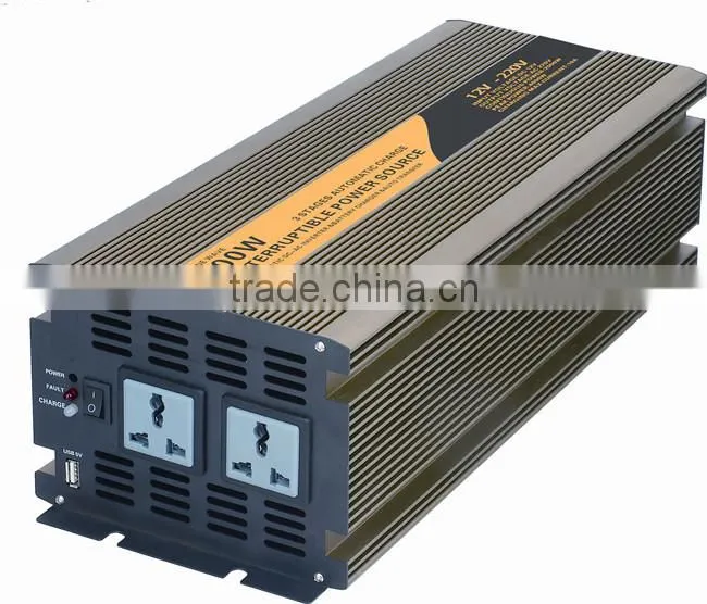 dc to ac 3000 watt pure sine wave inverter with UPS charger