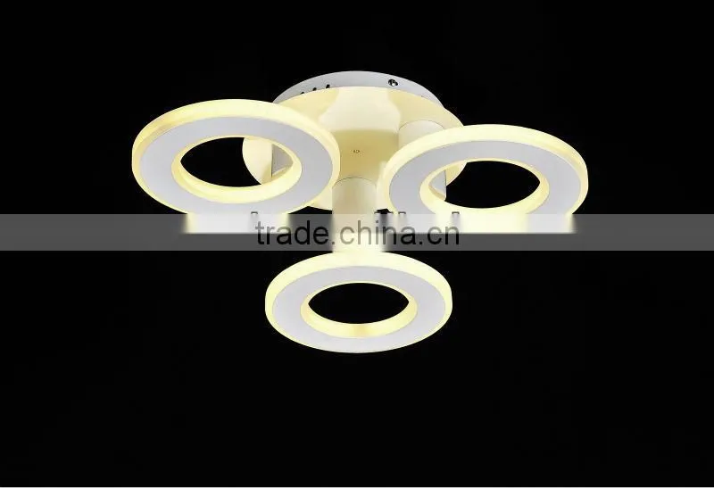 Flat penel Modern design ceiling mounted led pendant lamp fixture MX3315