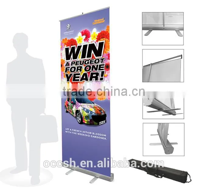 ECONOMY! Retractable Aliuminum stand Banner