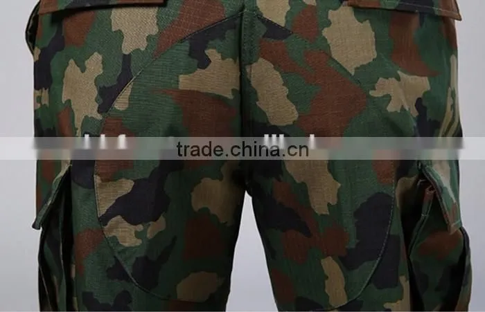 New Polygon Woodland camo polyester/ cotton african military uniform
