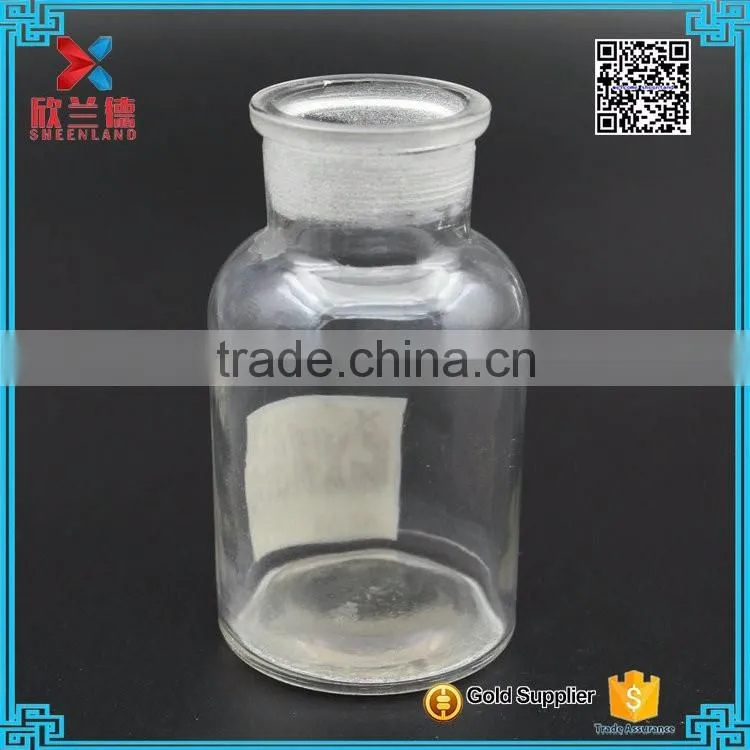 hotsale Pharmaceutical Glass Bottle/eco friendly clear glass medical vials 125ml wholesale