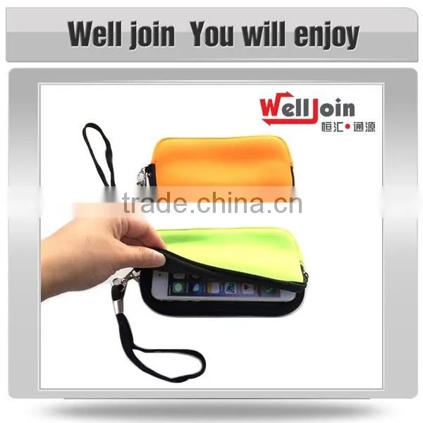 New Neoprene phone bag with mobile phone support