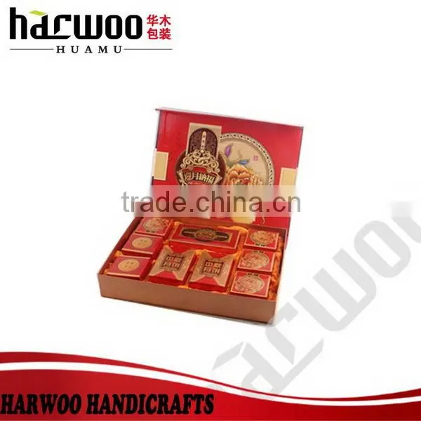 Beautiful paper packing tea box for caddy
