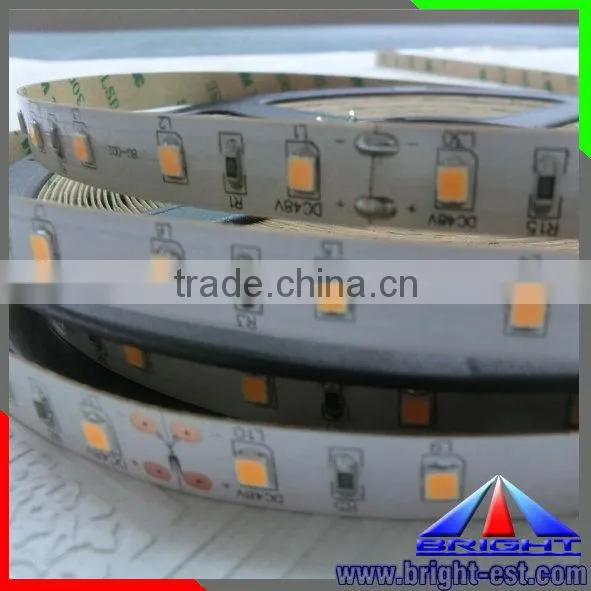 48V DC led flex light strip, Epistar 2835 led strip 60led/m, 25m per roll led decorate strips