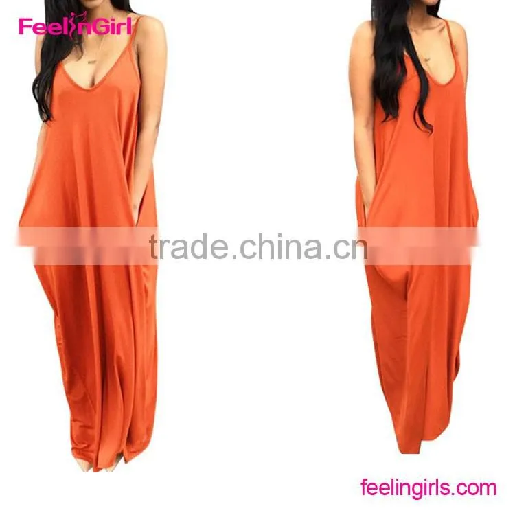 Fashion Bohemia Printed Romper One Shoulder Jumpsuit