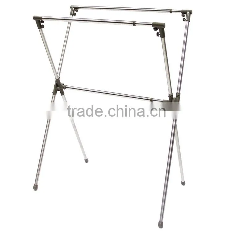 adjustable stainless steel display racks for clothing